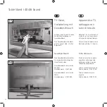 Предварительный просмотр 22 страницы Loewe Table Stand I 40 Sound Installation Instructions Manual