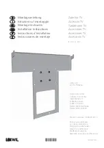 Preview for 1 page of Loewe VESA A32 Installation Instructions Manual