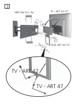 Предварительный просмотр 4 страницы Loewe VESA Art 42/47 Installation Instructions