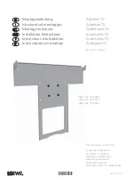 Предварительный просмотр 1 страницы Loewe VESA C 32 Installation Instructions Manual