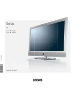 Предварительный просмотр 1 страницы Loewe Xelos 32 Media Operating Instructions Manual