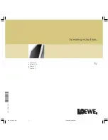 Предварительный просмотр 1 страницы Loewe Xelos SL 20 Operating Instructions Manual