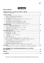 Preview for 2 page of Lofra 8022389009704 Service Manual