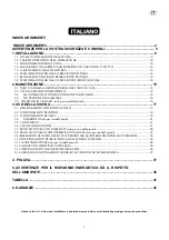 Preview for 2 page of Lofra MT96MF/C Service Manual