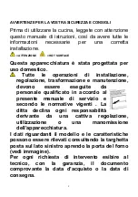 Preview for 3 page of Lofra MT96MF/C Service Manual