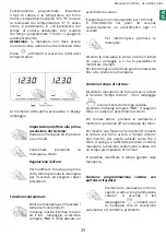 Предварительный просмотр 25 страницы Lofra PR126SMFE+MF/2Ci User Manual