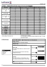 Preview for 10 page of Lofrans THETIS 7003 Installation And User Manual