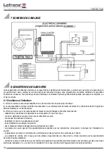 Предварительный просмотр 34 страницы Lofrans THETIS 7003 Installation And User Manual