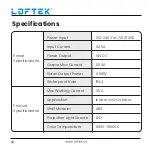 Preview for 3 page of Loftek Snowfall LED Projector Light Quick Start Manual