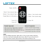 Preview for 5 page of Loftek Snowfall LED Projector Light Quick Start Manual