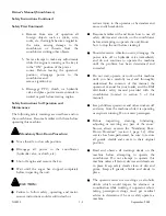 Preview for 8 page of LOFTNESS 1082H Operator'S Manual / Parts Book