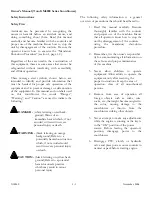 Preview for 7 page of LOFTNESS 601TR4000 Operator'S Manual / Parts Book