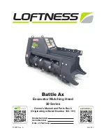 Preview for 1 page of LOFTNESS Battle Ax 50 Series Owner'S Manual And Parts Book