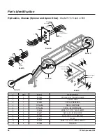 Preview for 58 page of LOFTNESS FertiLogix F1210 Owner'S Manual And Parts Book