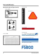 Предварительный просмотр 60 страницы LOFTNESS FS 800 Owner'S Manual And Parts Book