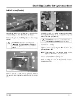 Предварительный просмотр 3 страницы LOFTNESS Grain Bag Loader Setup Instructions