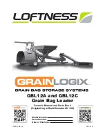 LOFTNESS GrainLogix GBL12A Owner'S Manual And Parts Book предпросмотр