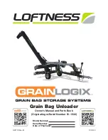 LOFTNESS GrainLogix XLB10 Owner'S Manual And Parts Book preview