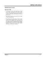Предварительный просмотр 15 страницы LOFTNESS Timber Ax 63TA Owner'S Manual