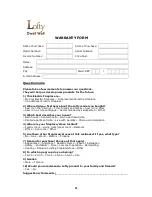 Preview for 20 page of Lofty Valencia BG03CB Owner'S Manual