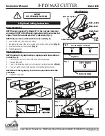 Logan Graphic Products 5000 Instruction Manual preview