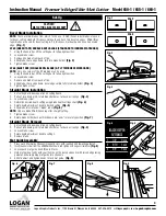 Предварительный просмотр 4 страницы Logan Graphic Products 650-1 Instruction Manual