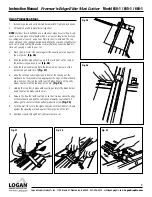 Предварительный просмотр 7 страницы Logan Graphic Products 650-1 Instruction Manual