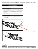 Предварительный просмотр 9 страницы Logan Graphic Products 650-1 Instruction Manual