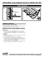 Предварительный просмотр 10 страницы Logan Graphic Products 650-1 Instruction Manual