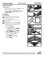 Предварительный просмотр 4 страницы Logan Graphic Products Pro Joiner Model F300-2 Instruction Manual