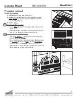 Предварительный просмотр 5 страницы Logan Graphic Products Pro Joiner Model F300-2 Instruction Manual