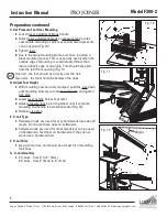 Предварительный просмотр 6 страницы Logan Graphic Products Pro Joiner Model F300-2 Instruction Manual