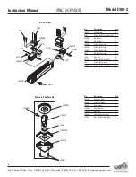 Предварительный просмотр 10 страницы Logan Graphic Products Pro Joiner Model F300-2 Instruction Manual