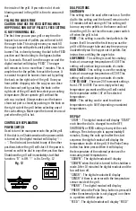 Preview for 8 page of Logan Camp Chef SmokePro PG36SGX Warning & Instruction Booklet