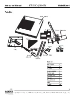 Предварительный просмотр 3 страницы Logan F300-1 Instruction Manual