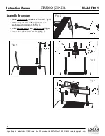 Предварительный просмотр 4 страницы Logan F300-1 Instruction Manual