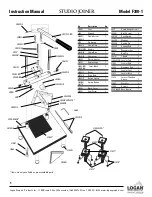 Предварительный просмотр 10 страницы Logan F300-1 Instruction Manual