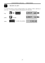 Предварительный просмотр 43 страницы Logan SPACE 2000 EVO Operation Manual