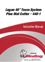 Предварительный просмотр 1 страницы Logan Team System Plus 440-1 Instruction Manual