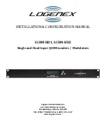 Logenex SCDM-HD1 Installation And Configuration Manual preview