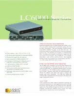 Logic Controls LC6000 Series Specifications предпросмотр