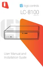 Logic Controls LC8100 User Manual And Installation Manual предпросмотр