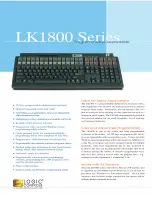 Logic Controls LK1800 Series Brochure предпросмотр