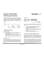 Preview for 1 page of Logic Controls LS6000 Installation Manual