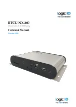 Preview for 1 page of Logic IO RTCU NX-200 Technical Manual