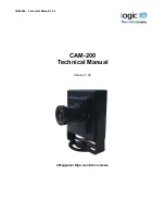 Предварительный просмотр 1 страницы Logic CAM-200 Technical Manual