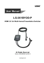 Logic LG-3X1BYOD-P User Manual предпросмотр