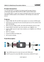 Предварительный просмотр 3 страницы Logic LG-3X1BYOD-P User Manual