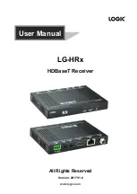 Logic LG-HRx User Manual preview