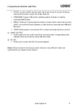 Preview for 10 page of Logic LG-SS501M User Manual